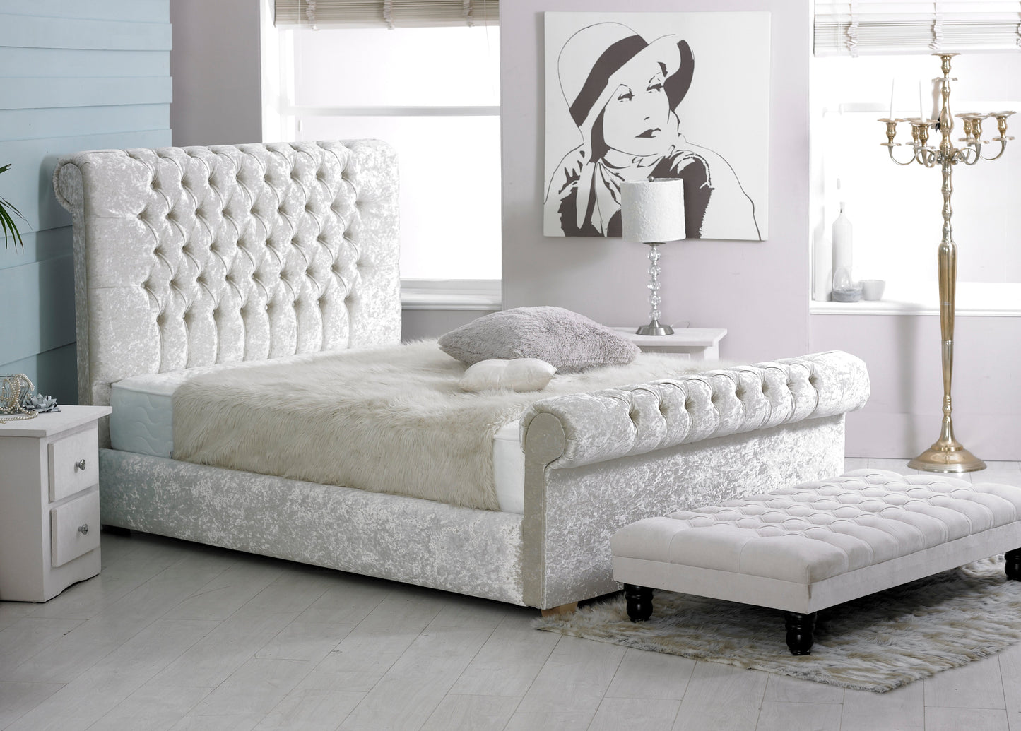 Sleigh Bed